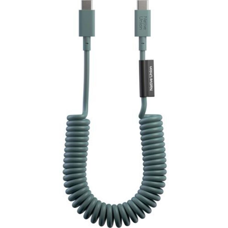 Native Union Pop Cable 1.2m 60w Slate Green