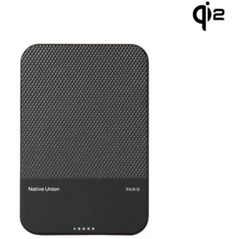 Re)classic Qi2 Magnetic Powerbank 5000mah Black - Native Union