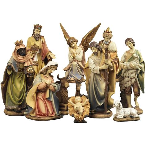 THUN® - Re Magio Baldassarre con Incenso - Versione Rossa - Statuine Presepe  Classico - Ceramica - I Classici