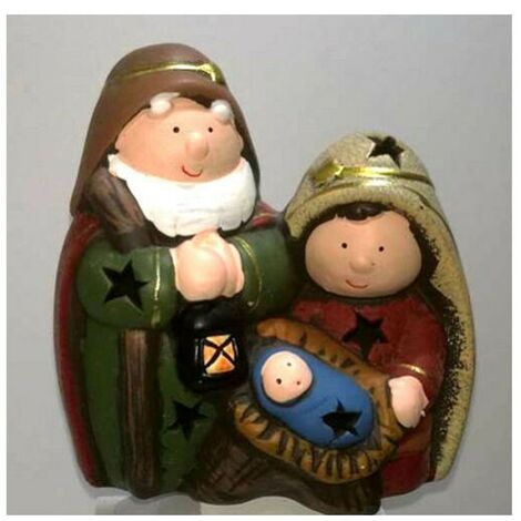 natività  decorazioni addobbi natalizi per casa idea regalo 15X 15 cm