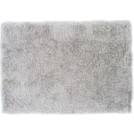 Tapis de table octogonal en coton matelassé Bastide gris et