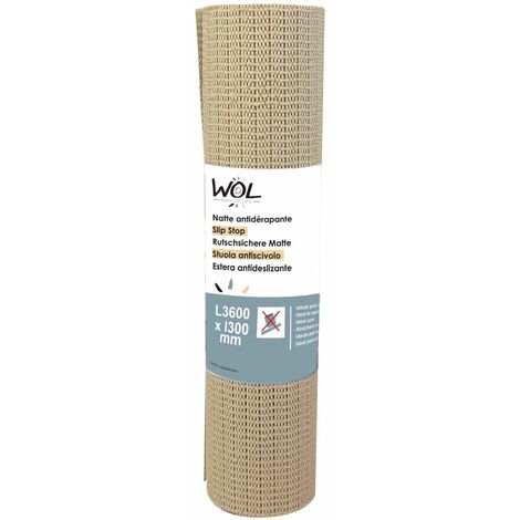 Natte antidérapante tapis WOL Coloris - Beige
