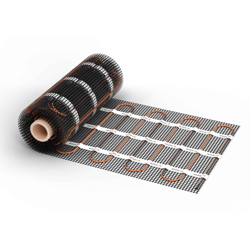 Chauffage au sol électrique pour carrelage warmon classic+ 160 W/m², ultra-mince - 6 m²