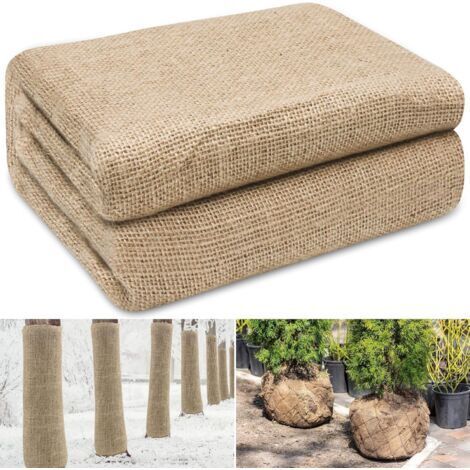 Natürliche Jute für den Garten, Winterschutz für Pflanzen und Gemüse vor Frost 101,6 cm x 4,57 m