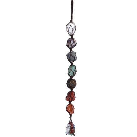 Natürlicher Chakra-Stein-Anhänger – 7 Farben für Zuhause, Auto und Inneneinrichtung