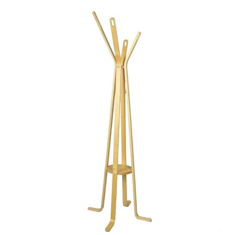 Natürlicher Holzständer mit 4 Armen, 50 cm Breite und 180 cm Höhe