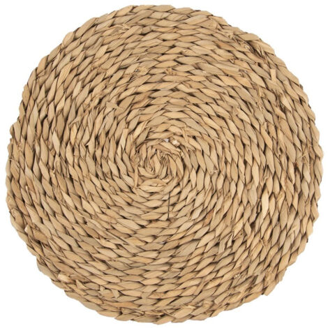 Natürliches rundes Tischset 35 cm