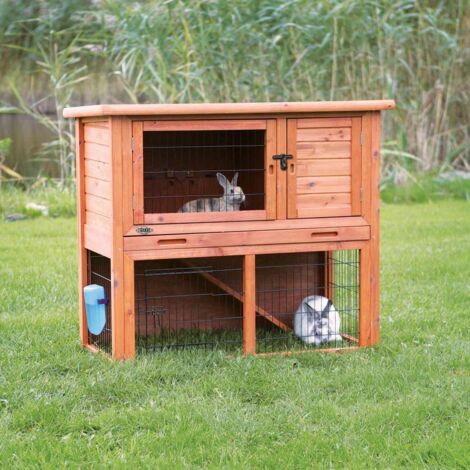 natura clapier avec enclos compatible avec rongeur - Trixie
