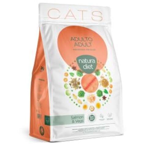 NATURA DIET CAT Adult Salmon 1,5 Kg