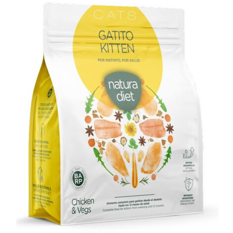 NATURA DIET CAT Kitten Chicken 400 Gr