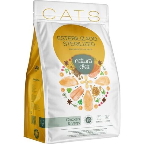NATURA DIET CAT Poulet stérilisé 3 kg
