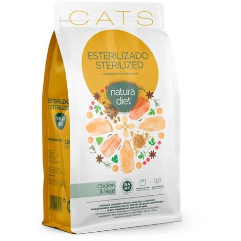 NATURA DIET CAT Sterilized Chicken 8 Kg