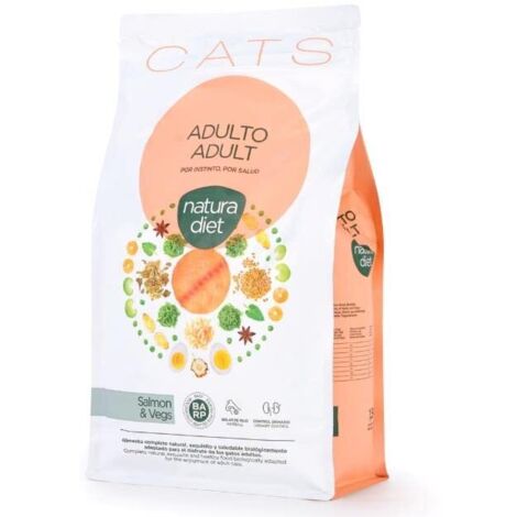 NATURA DIET CAT Sterilized Salmon 3 Kg