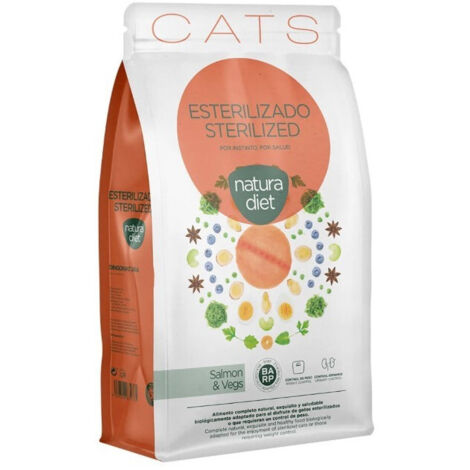 NATURA DIET CAT Sterilized Salmon 400 Gr