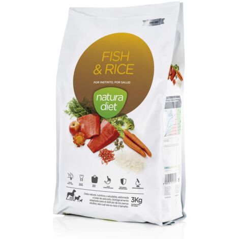 NATURA DIET DOG FISH & RICE 3 Kg