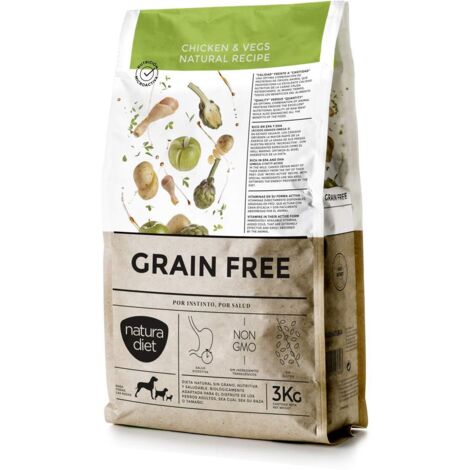 NATURA DIET DOG GRAIN FREE Chicken & Vegs 3 kg