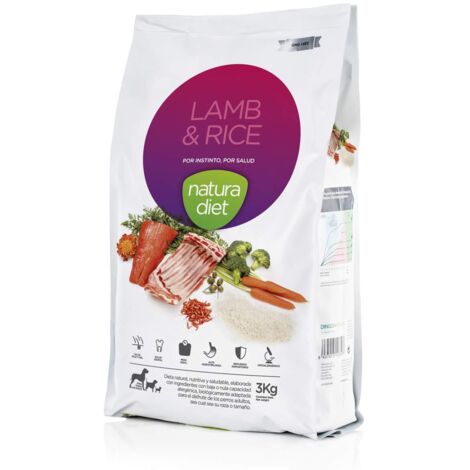 NATURA DIET DOG LAMB & RICE 3 Kg