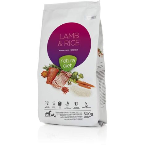 NATURA DIET DOG LAMB & RICE 500 g