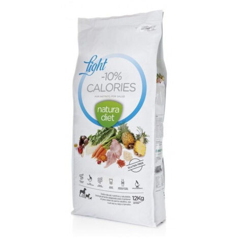 NATURA DIET DOG LIGHT -10% calories 12 kg