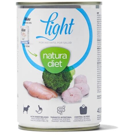 NATURA DIET DOG Light 400g caja x12