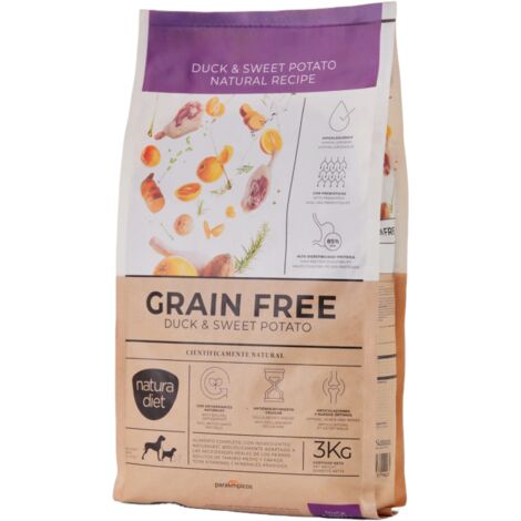 NATURA DIET DOG Wild Instinct Grain Free Duck & Sweet potato 3 kg