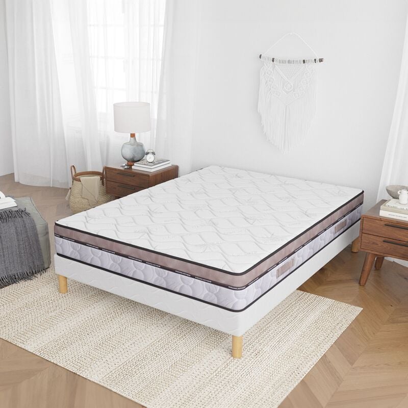 Natura Ensemble Matelas 160x200 Memory Hauteur 22cm