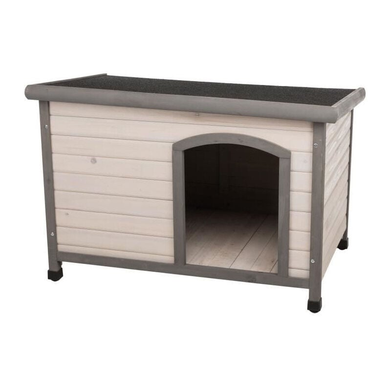 Natura - Niche pour chiens - Classic a toit plat