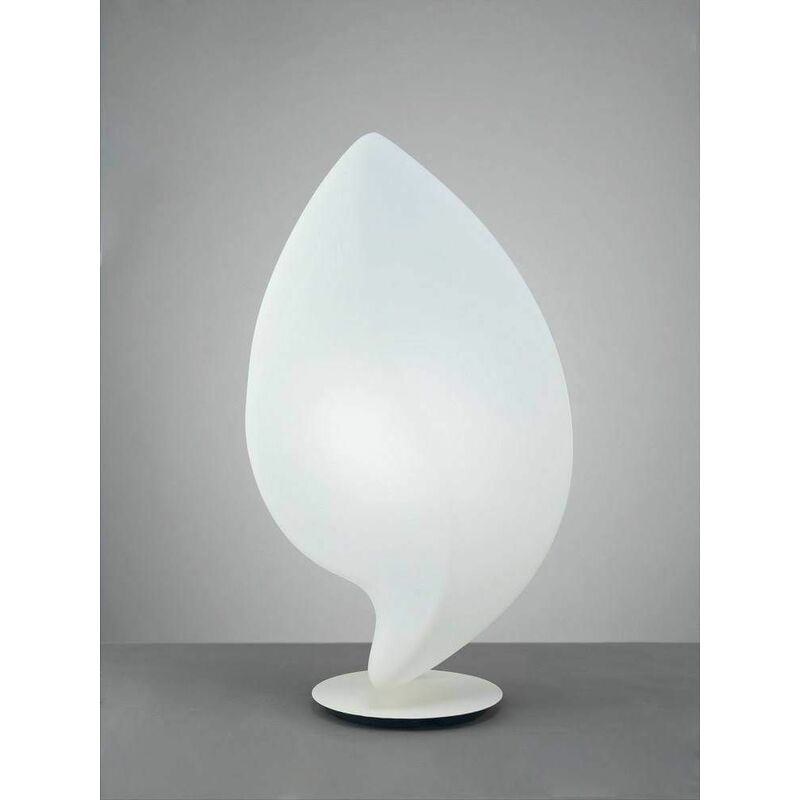 09diyas - Natura Table Lamp 2 Bulbs E27 Large Outdoor IP44, matt white / opal white