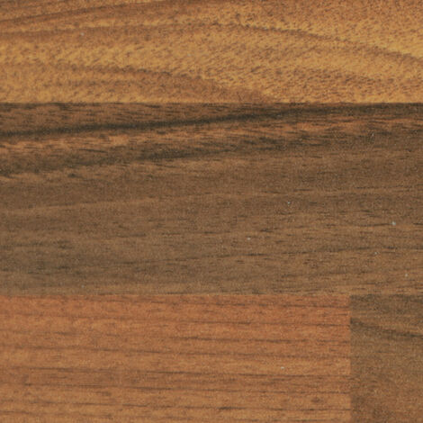 Natural Block Walnut Effect 38mm Laminate Kitchen Worktop - 3050mm x 600mm