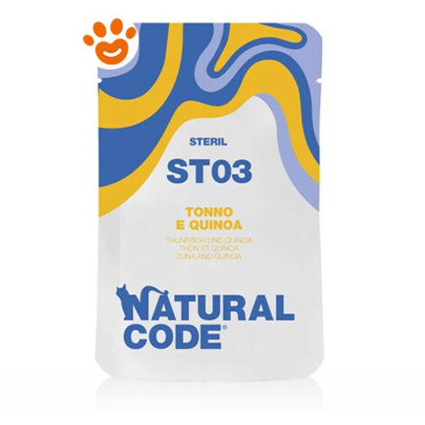 NATURAL CODE ST03-Tonno e Quinoa