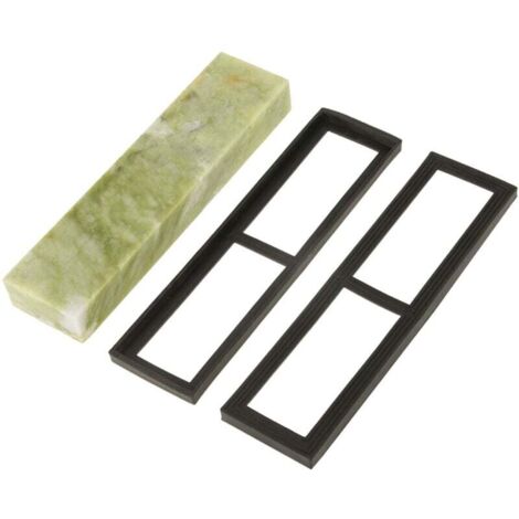 Natural Green Jade Whetstone Knife 10000 Mesh (with Base) 2005025mm MUMU
