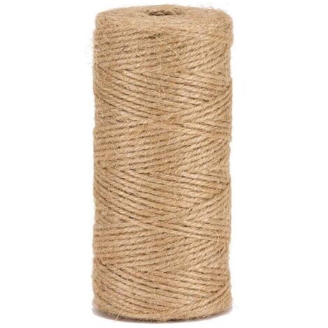 Natural jute twine, Ø 1.5 mm ± 400 m for gardening, DIY, crafts, nature