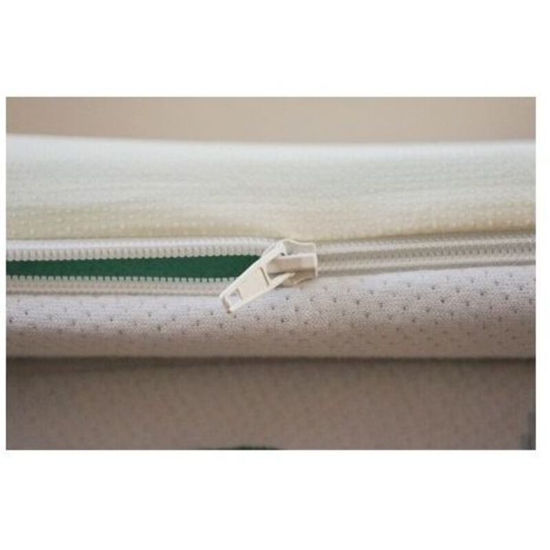 King Of Dreams - Natural Matelas 90x200 Souple en contact Latex 80 Kg/m3 - dehoussable - 21 cm - Compatible literies électriques