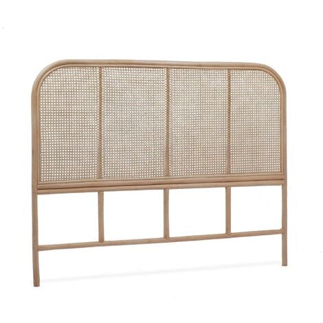 SWEEEK Natural rattan and cane headboard, Sumatra, Natural, 140x3x110 cm