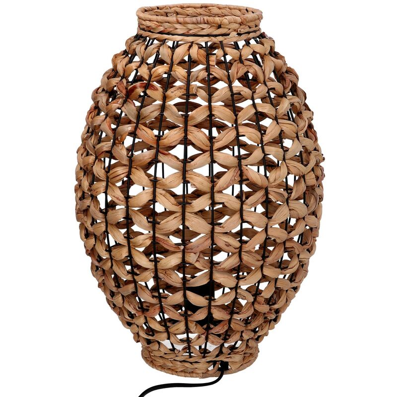 Image of Natural rattan lamp with ø25h35,5 cm base