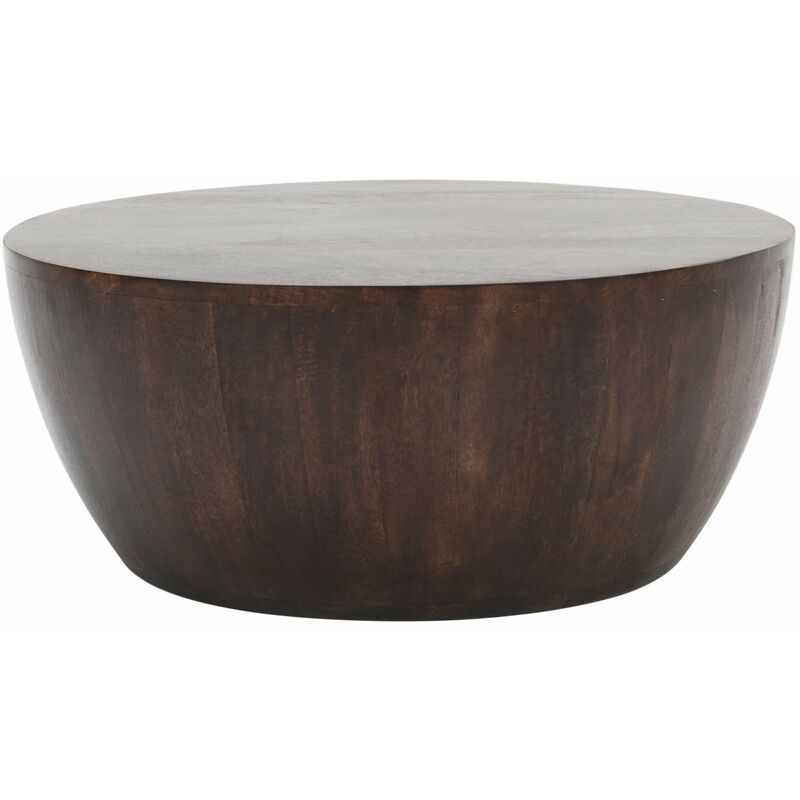 Natural Solid Dark Mango Wood Coffee Table