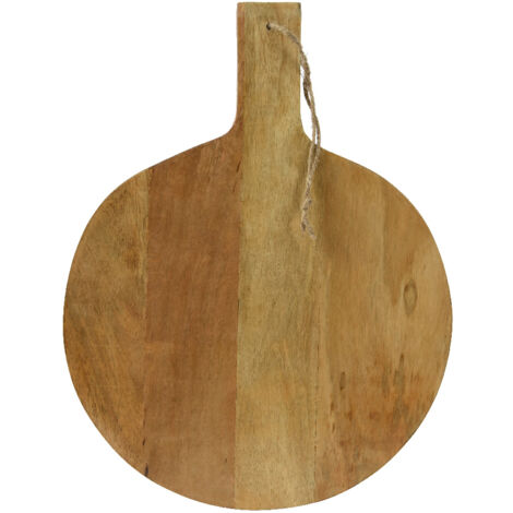 Naturales Mangoholz-Schneidebrett 45,5x56 cm
