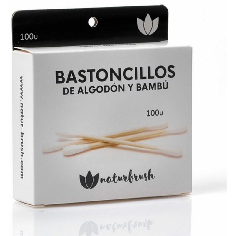 

Bastoncillos De Algodón Naturbrush Orgánico (100 Piezas)