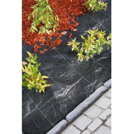 Nature Bodenabdeckung 3,3 x 5 m Schwarz 6030302