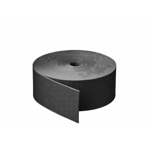 Nature – Bordure de jardin en polyéthylène recyclé noir – Hauteur 7,5 cm – Longueur 10 m – Résistante aux chocs et aux UV