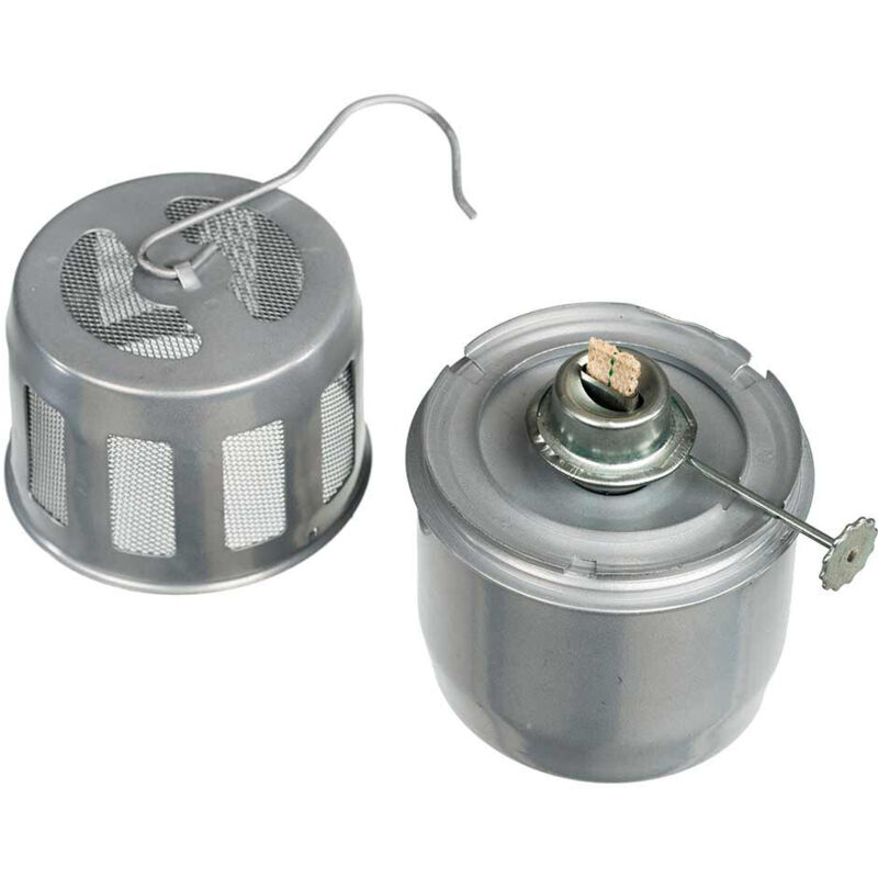 Appareil de chauffage pour serres de jardin à suspendre paraffine antigel H17 x Ø11 cm