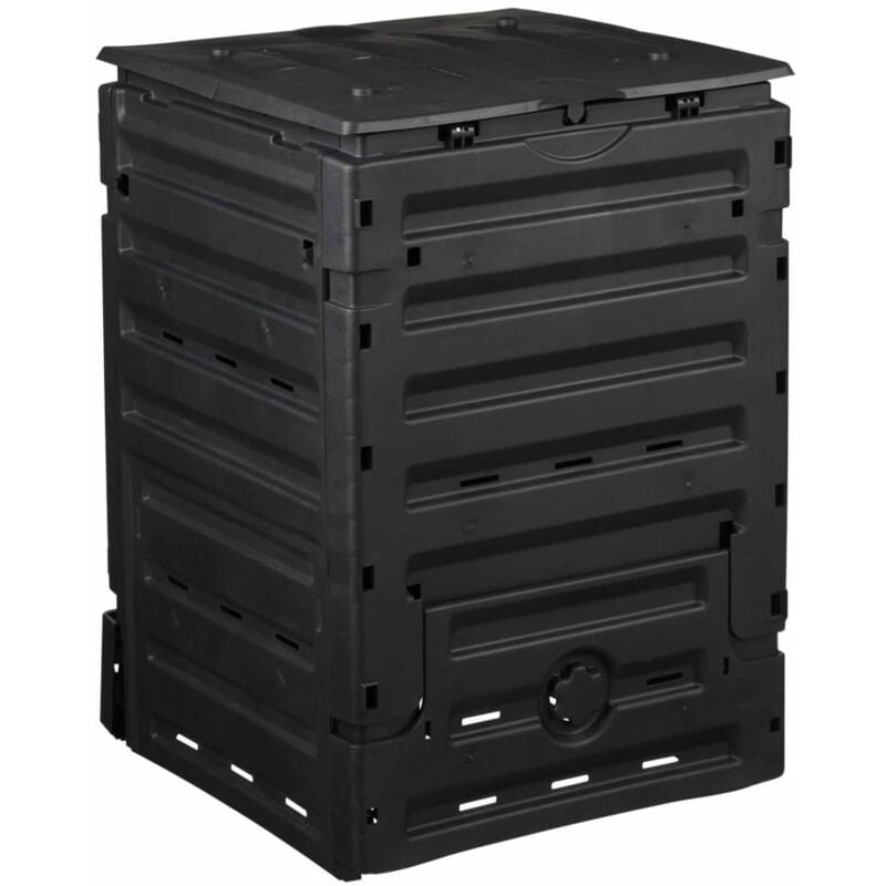 

Compostador 300 L negro - Negro - Nature