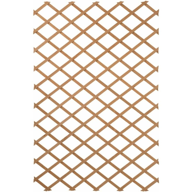 

Nature Enrejado de jardín madera marrón 100x300 cm - Marrón