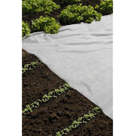 Nature – Film de croissance 2 x 5 m – Voile de forçage en polypropylène non tissé – Grammage 17 g/m² – Traitement anti-UV pour semis