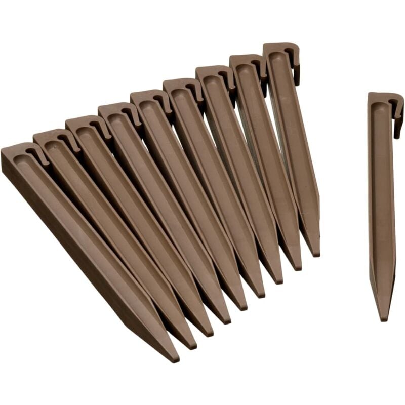 Nature - Garden Anchor Pegs 10 pcs Taupe