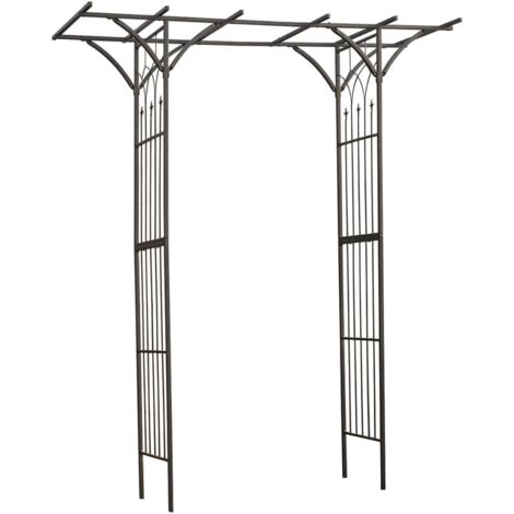 Nature Garden Archway 114x66x232 Cm Steel Black 6040801 Nature Garden Archway 114x66x232 Cm Steel Black 6040801 P 356281 4025835 1 Jpg
