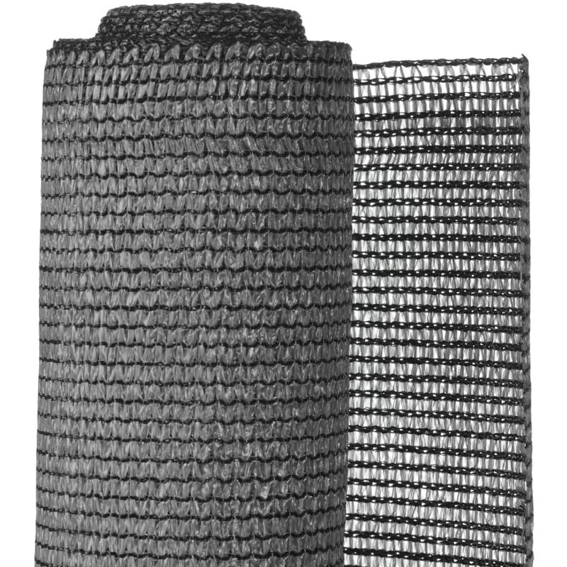 

Nature Malla de ocultación de jardín PE gris antracita 1x3 m