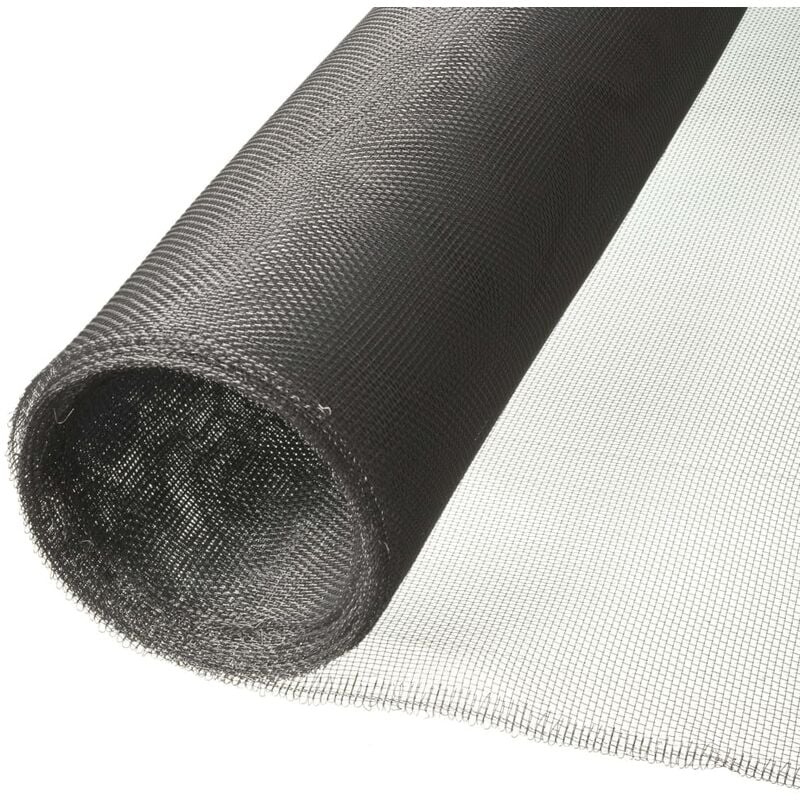 

Nature Mosquitera de aluminio gris 1x2 m