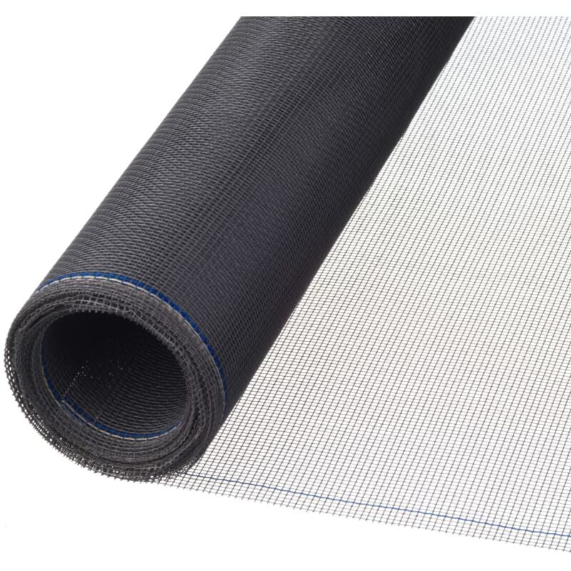 

Mosquitera de fibra de vidrio negro 1x3m - Negro - Nature