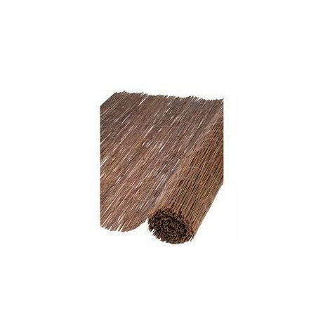 Nature – Paravent de jardin en brindilles de saule 300 x 100 cm – Épaisseur 10 mm – Opacité 70 % – Protection contre le vent et les regards indiscrets